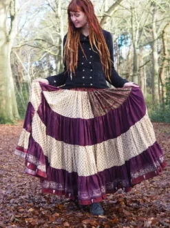 The TwoSisters Zijden Rokken|Zijden Bohemian Rokken-Bohemian Rok 80