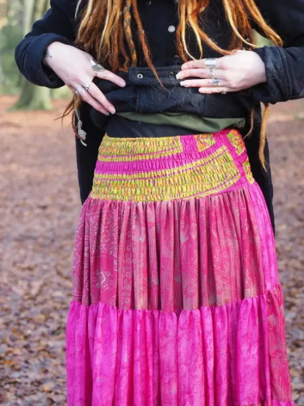 The TwoSisters Zijden Rokken|Zijden Bohemian Rokken-Bohemian Rok 81