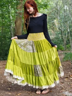 The TwoSisters Zijden Rokken|Zijden Bohemian Rokken-Bohemian Rok 520