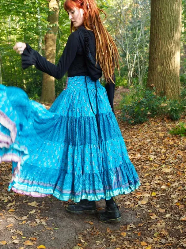 The TwoSisters Zijden Rokken|Zijden Bohemian Rokken-Bohemian Rok 530