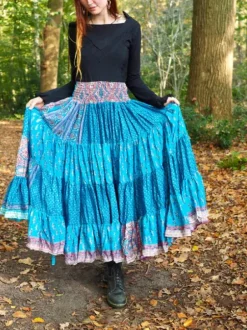 The TwoSisters Zijden Rokken|Zijden Bohemian Rokken-Bohemian Rok 530