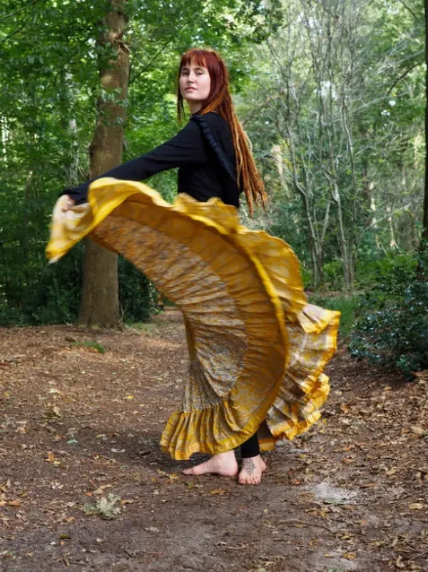 The TwoSisters Zijden Rokken|Zijden Bohemian Rokken-Bohemian Rok 516
