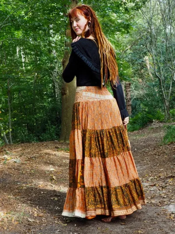 The TwoSisters Zijden Rokken|Zijden Bohemian Rokken-Bohemian Rok 515