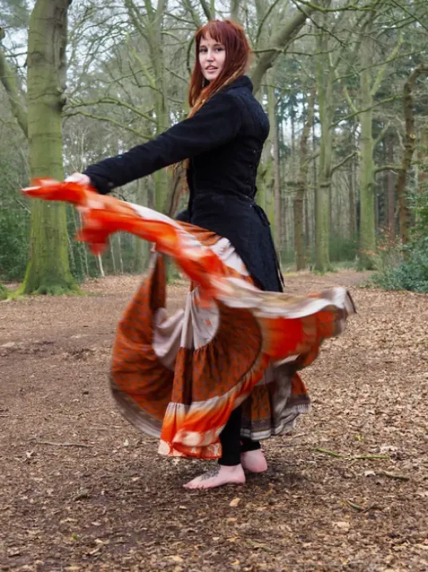The TwoSisters Zijden Rokken|Zijden Bohemian Rokken-Bohemian Rok 24