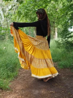 The TwoSisters Zijden Rokken|Zijden Bohemian Rokken-Bohemian Rok 432