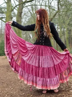 The TwoSisters Zijden Rokken|Zijden Bohemian Rokken-Bohemian Rok 38