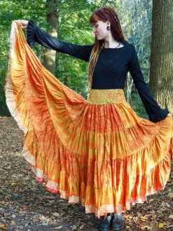 The TwoSisters Zijden Rokken|Zijden Bohemian Rokken-Bohemian Rok 539