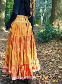 The TwoSisters Zijden Rokken|Zijden Bohemian Rokken-Bohemian Rok 539