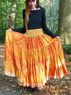 The TwoSisters Zijden Rokken|Zijden Bohemian Rokken-Bohemian Rok 539