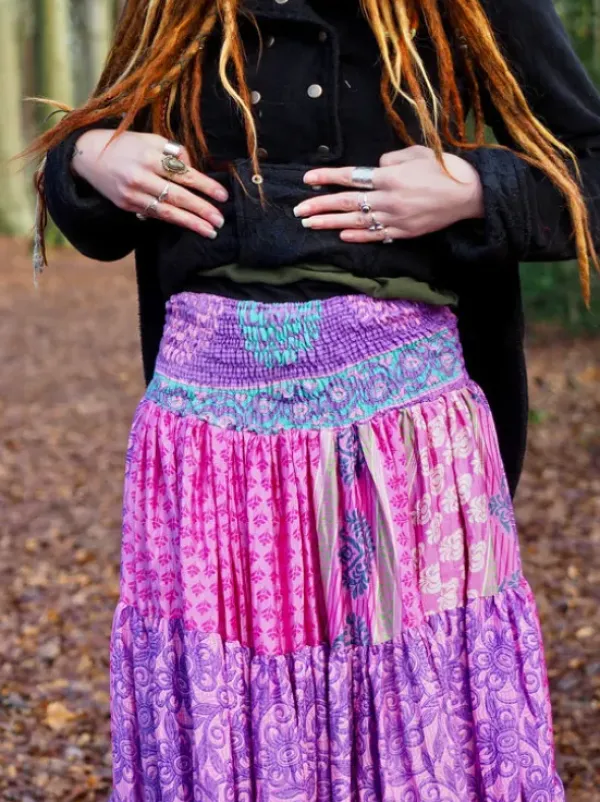 The TwoSisters Zijden Rokken|Zijden Bohemian Rokken-Bohemian Rok 79