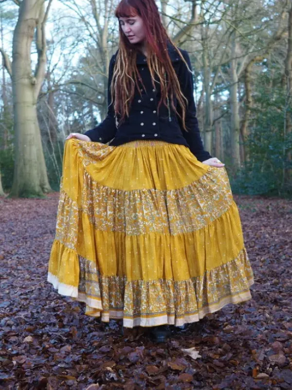 The TwoSisters Zijden Rokken|Zijden Bohemian Rokken-Bohemian Rok 84