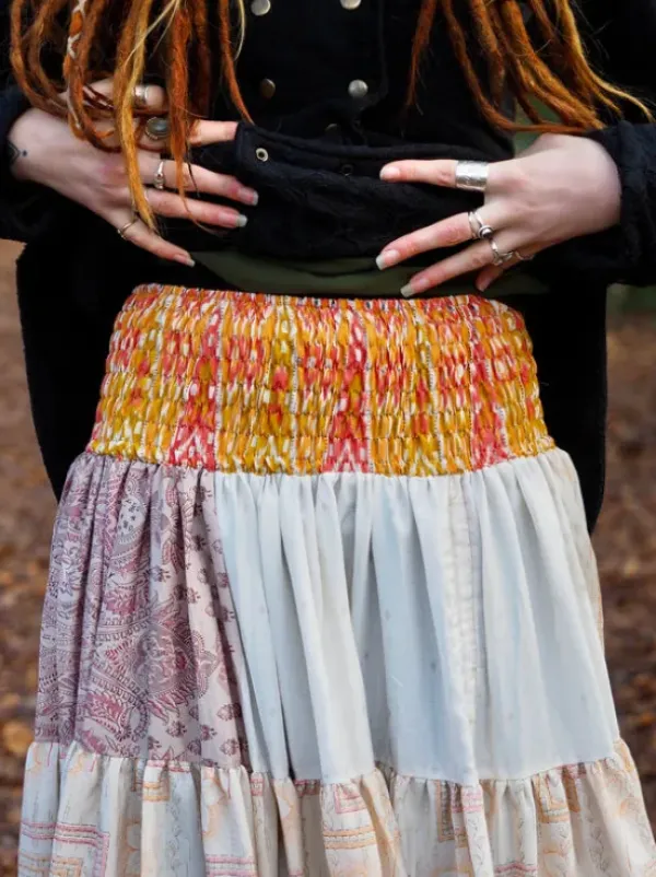 The TwoSisters Zijden Rokken|Zijden Bohemian Rokken-Bohemian Rok 94