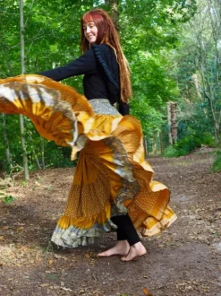 The TwoSisters Zijden Rokken|Zijden Bohemian Rokken-Bohemian Rok 510