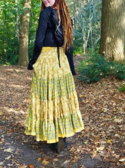 The TwoSisters Zijden Rokken|Zijden Bohemian Rokken-Bohemian Rok 543