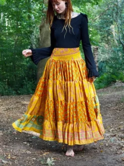 The TwoSisters Zijden Rokken|Zijden Bohemian Rokken-Bohemian Rok 518
