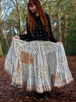 The TwoSisters Zijden Rokken|Zijden Bohemian Rokken-Bohemian Rok 93