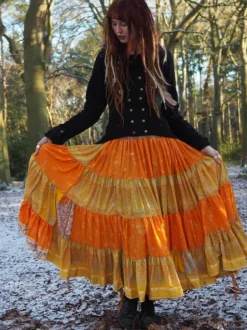 The TwoSisters Zijden Rokken|Zijden Bohemian Rokken-Bohemian Rok 252