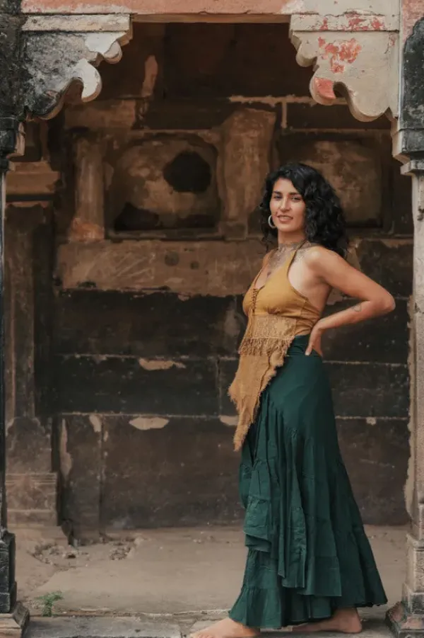 The TwoSisters Tops|Zomer-Boho Top Aphrodite Massala