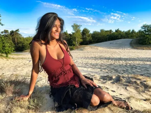 The TwoSisters Tops|Zomer-Boho Top Aphrodite Rood