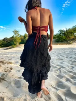 The TwoSisters Tops|Zomer-Boho Top Aphrodite Rood
