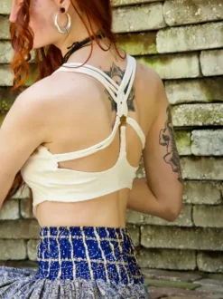 The TwoSisters Tops|Bratops-Bratop Gaia Wit