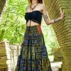 The TwoSisters Tops|Bratops-Burlesque top Zwart