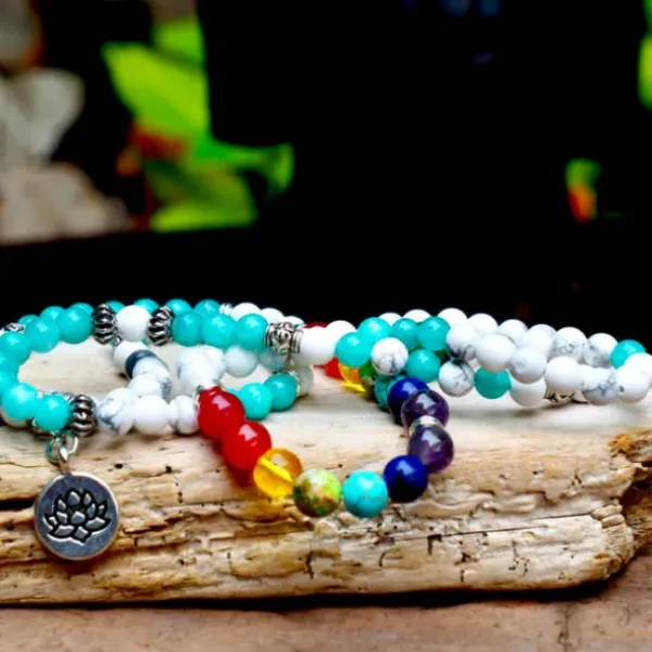 The TwoSisters Kettingen|Buddhist Malas-Chakra balans Mala