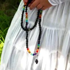 The TwoSisters Kettingen|Buddhist Malas-Chakra balans Mala