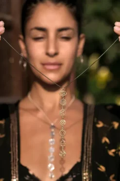 The TwoSisters Kettingen-Chakra Necklace Brass