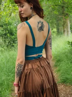 The TwoSisters Tops|Bratops-Demeter Bratop Turquoise