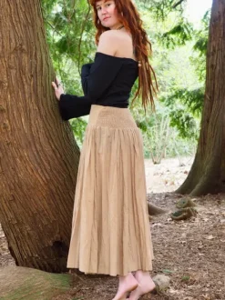 The TwoSisters Tops|Lange Mouw-Devi Boho top Zwart