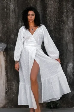 The TwoSisters Bohemian|Bohemian Jurken-Devi Dress Broderie