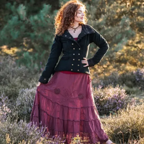The TwoSisters Plus Size-Elven Jas Zwart