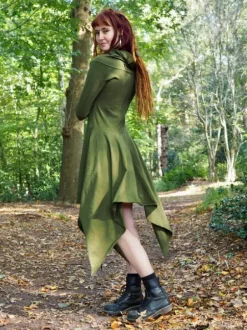 The TwoSisters Plus Size|Gypsy-Elven Pixie Dress Groen