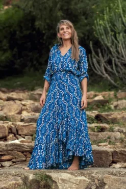 The TwoSisters Ibiza|Flamenco-Flamenco Rok Blauw