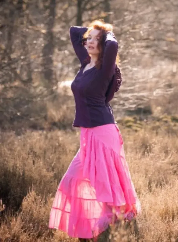 The TwoSisters Ibiza|Flamenco-Flamenco rok Pink Rose