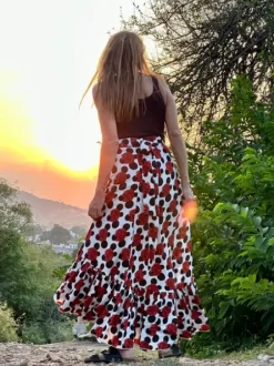 The TwoSisters Ibiza|Flamenco-Flamenco Rok Rozen Wit