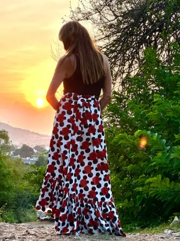 The TwoSisters Ibiza|Flamenco-Flamenco Rok Rozen Wit