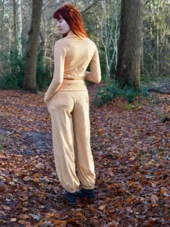The TwoSisters Broeken|Broeken En Legging-Flow Pant Nude