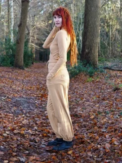 The TwoSisters Broeken|Broeken En Legging-Flow Pant Nude