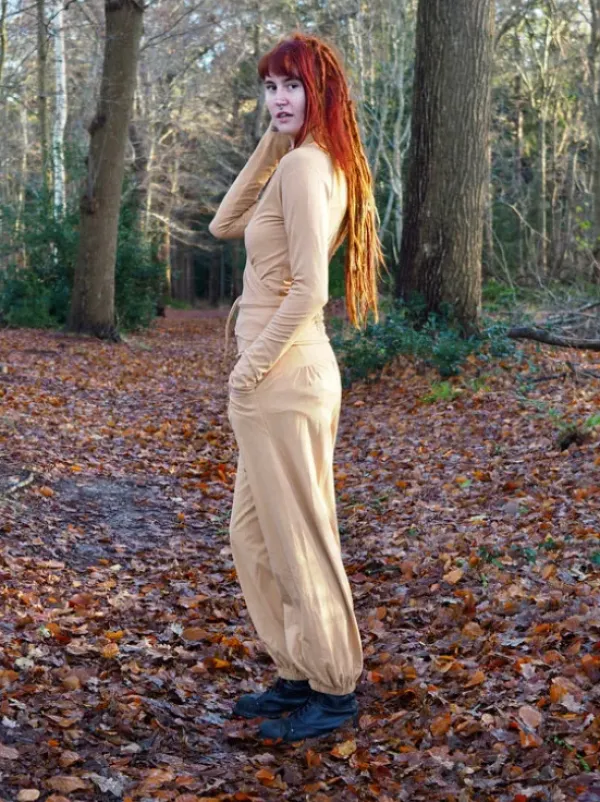 The TwoSisters Broeken|Broeken En Legging-Flow Pant Nude
