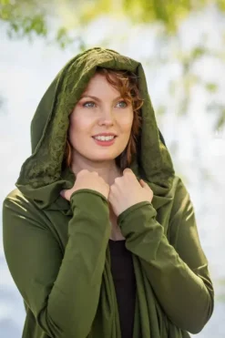 The TwoSisters Tops|Plus Size-Fly Vest Green
