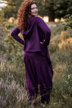 The TwoSisters Tops|Plus Size-Fly Vest Paars