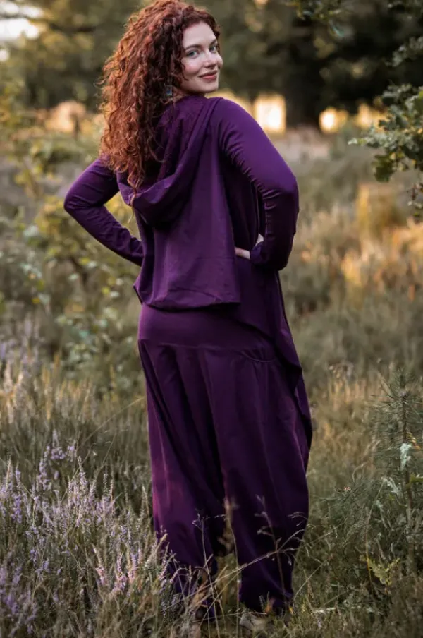 The TwoSisters Tops|Plus Size-Fly Vest Paars