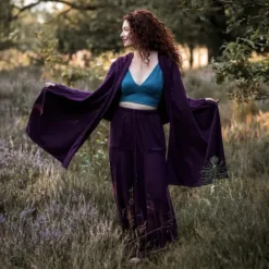 The TwoSisters Tops|Plus Size-Fly Vest Paars