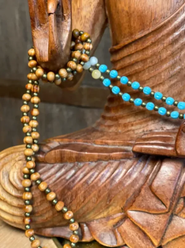 The TwoSisters Kettingen|Buddhist Malas-Follow your Bliss Mala