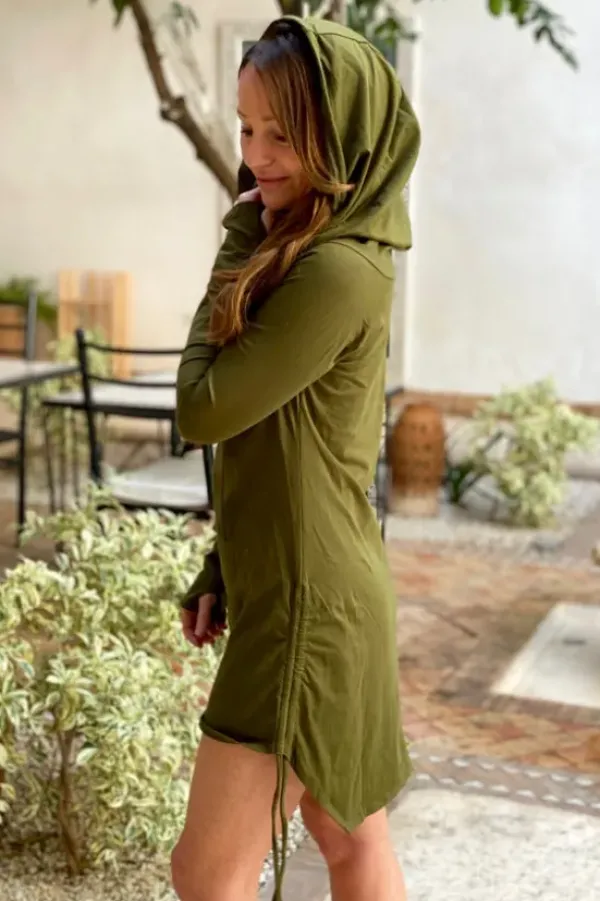 The TwoSisters Tops|Plus Size-Fortuna Tuniek Groen