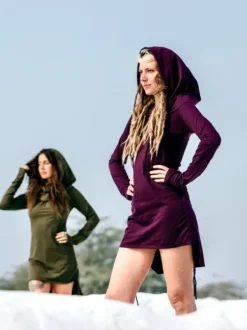 The TwoSisters Tops|Plus Size-Fortuna Tuniek Paars
