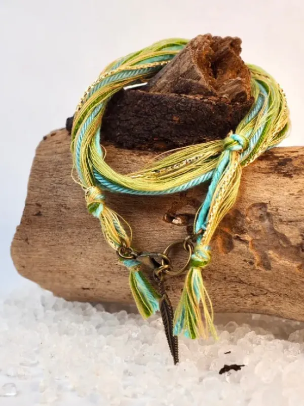 The TwoSisters Enkelbandjes-Golden Thread Arm/ Enkel bandje 72