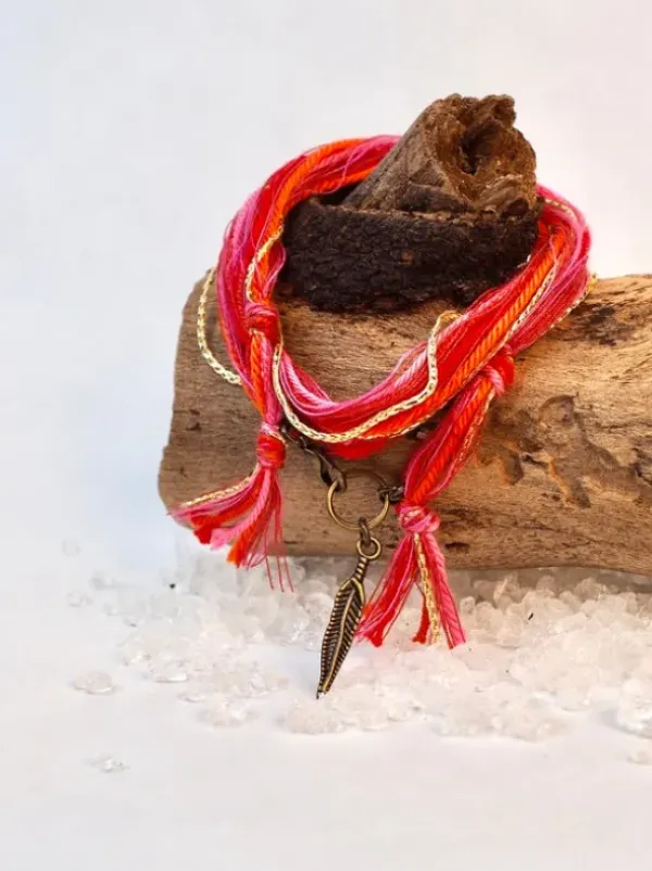 The TwoSisters Enkelbandjes-Golden Thread Arm/ Enkel bandje 84